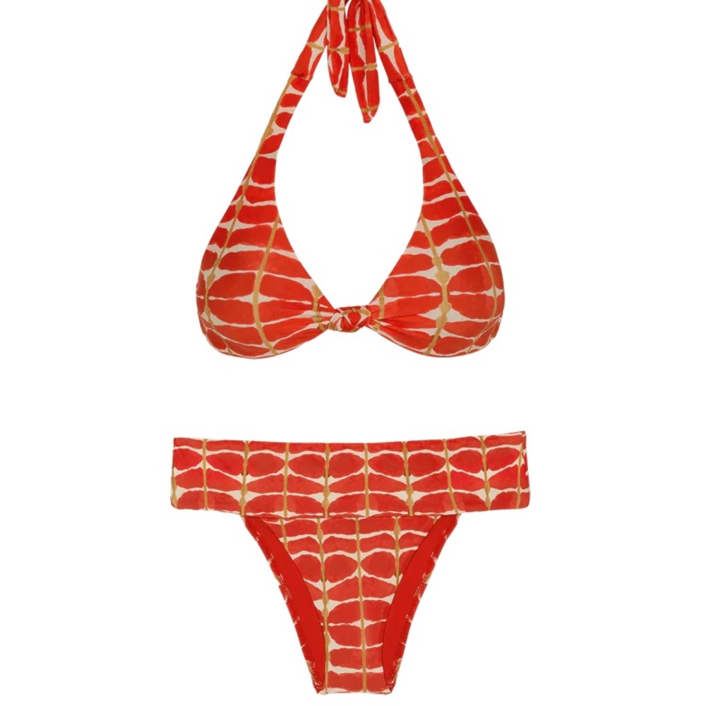 VIX Red Cheeky Bottoms